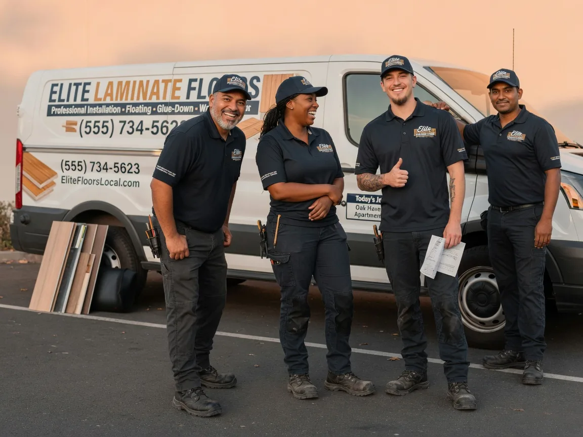 Laminate flooring installation company in Marshall, OK
